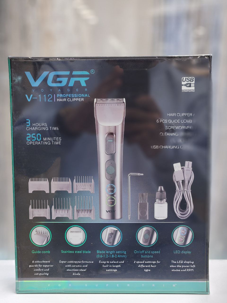 ماشین اصلاح وی جی آر VGR مدل V-112