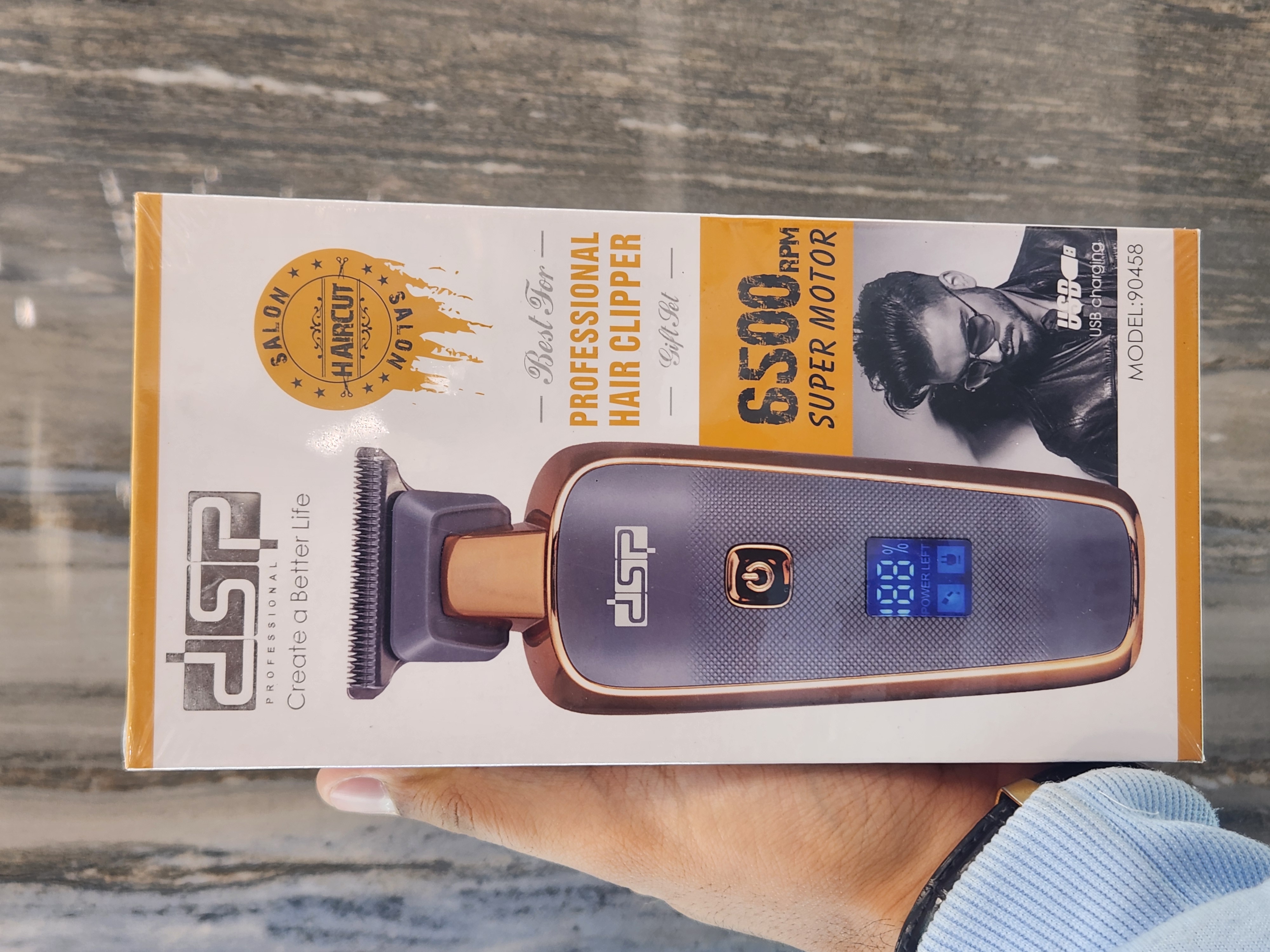 ماشین اصلاح خط زن حرفه ای DSP 90458